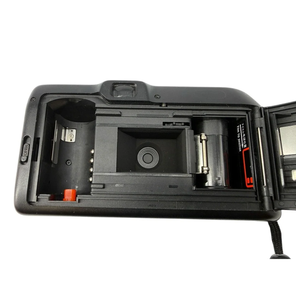 Canon Snappy AF 35mm Film Camera Point & Shoot w/Case &New Battery Works